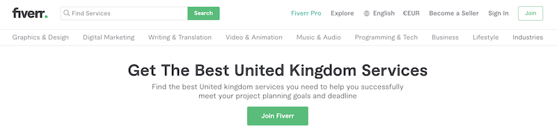 Fiverr Promosyon Kodu İngiltere