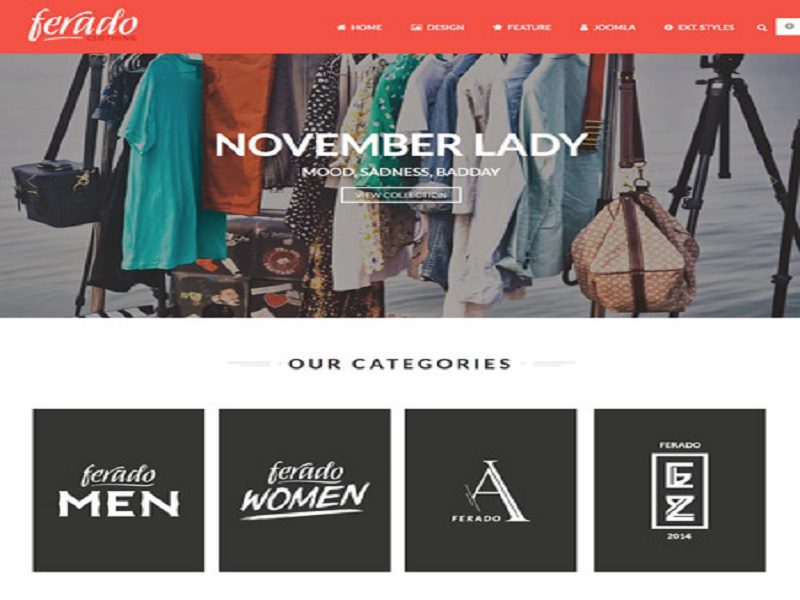 Jsn Ferado – Template Joomla Gratis Untuk Penjual Stellar