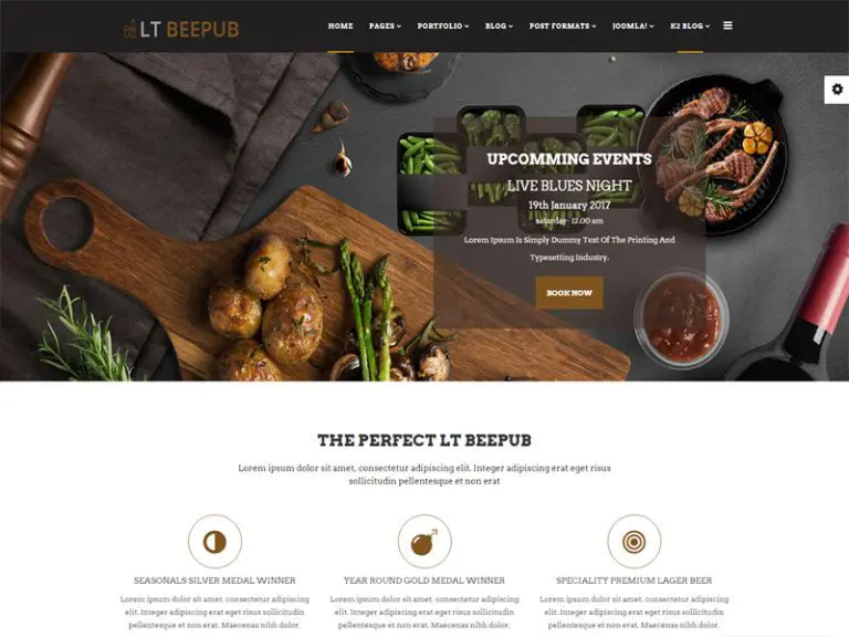 Lt Beepub Joomla 酒吧模板