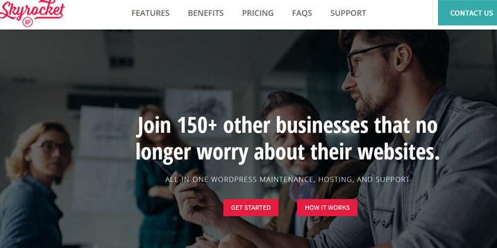 Skyrocket-WordPress- الصيانة