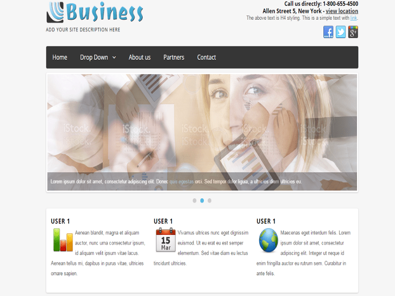 Jt Business – Joomla 3.2 Template Berita