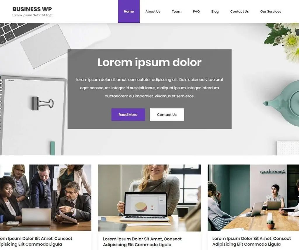 Tema Wordpress Berita Bisnis Wp Gratis