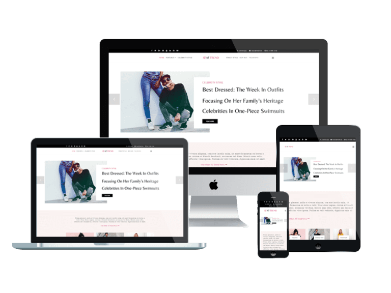 Bei Trend Free Fashion Magazine Joomla Theme