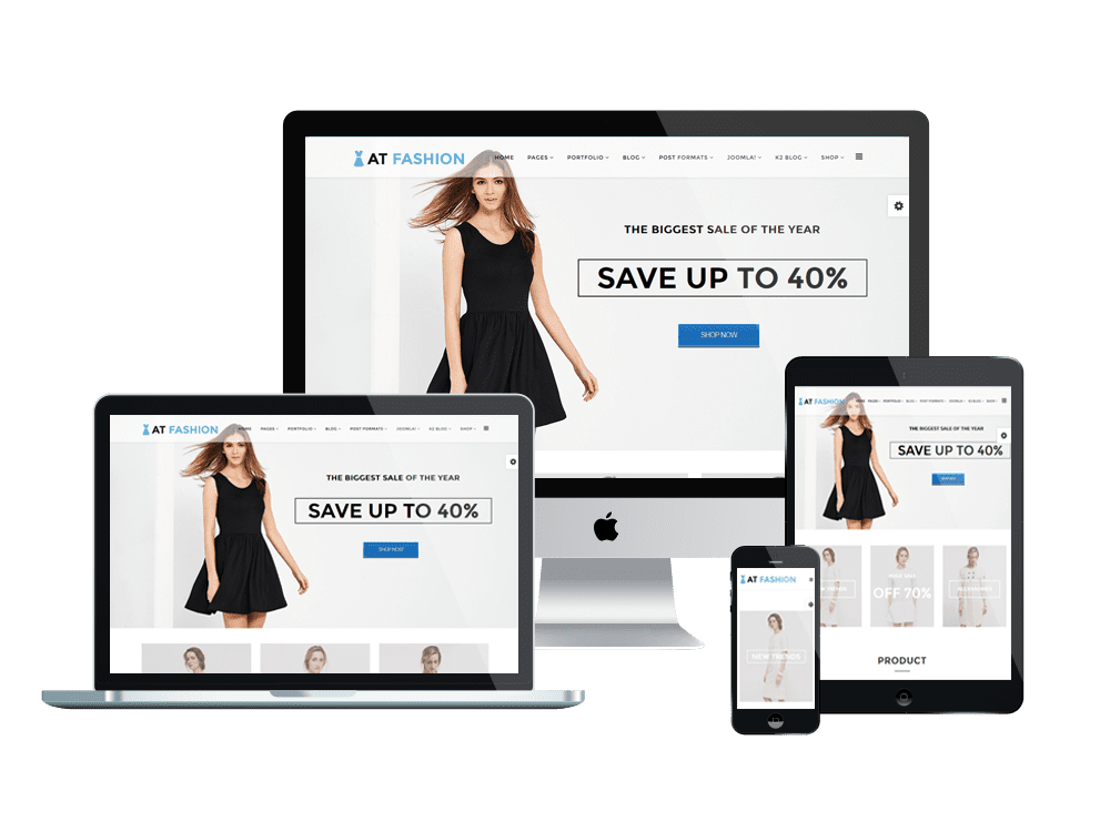 Bei Fashion Shop Kostenloses Joomla-Template