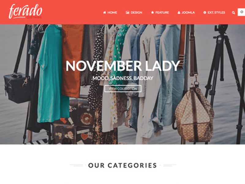 Jsn Ferado Responsive Joomla Ecommerce Template