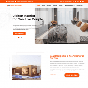 Tema Wordpress di architettura Lt