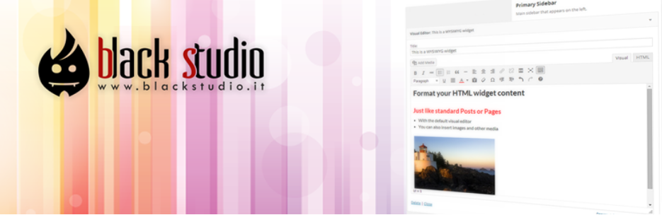 Widget Black Studio Tinymce