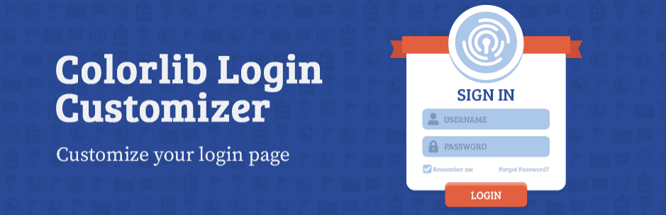 Custom Login Page Customizer von Colorlib