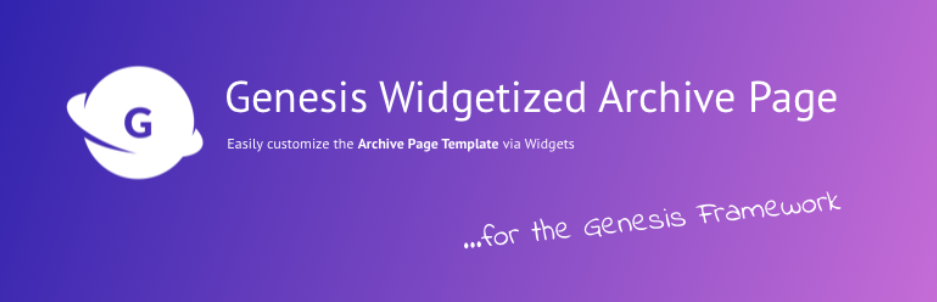 Archivo de widgets de Génesis