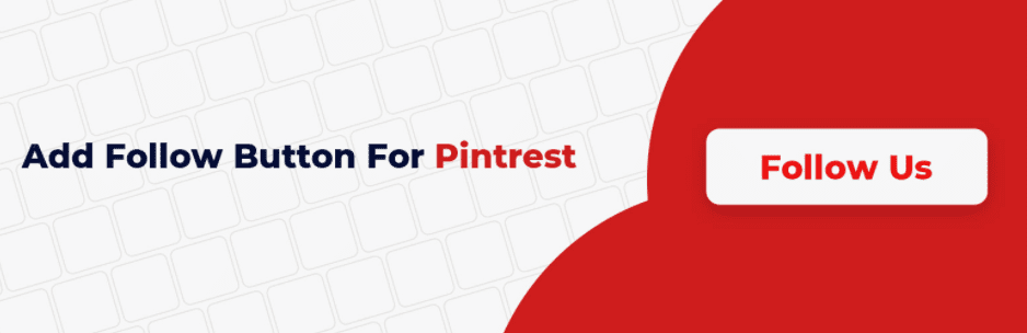 Adicione o botão Seguir do Pinterest