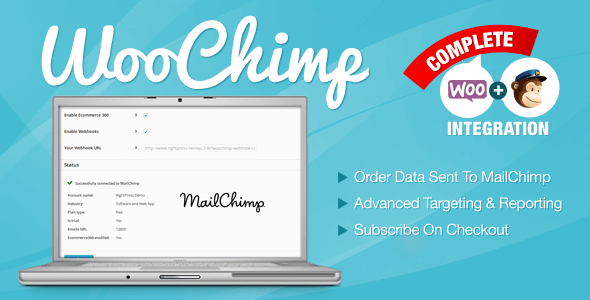 WooChimp - WooCommerce MailChimp Entegrasyon eklentisi