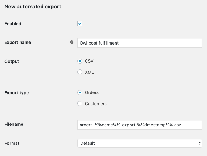 Exportar pedidos no WooCommerce