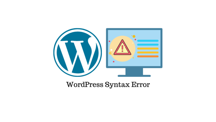 WordPress Syntax Error