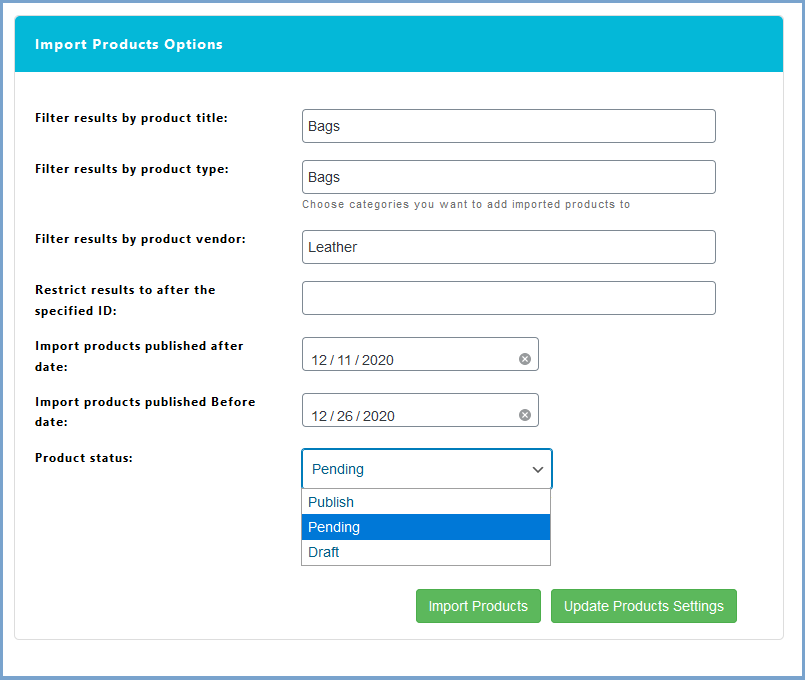 plugins de exportação de importação de produtos woocommerce