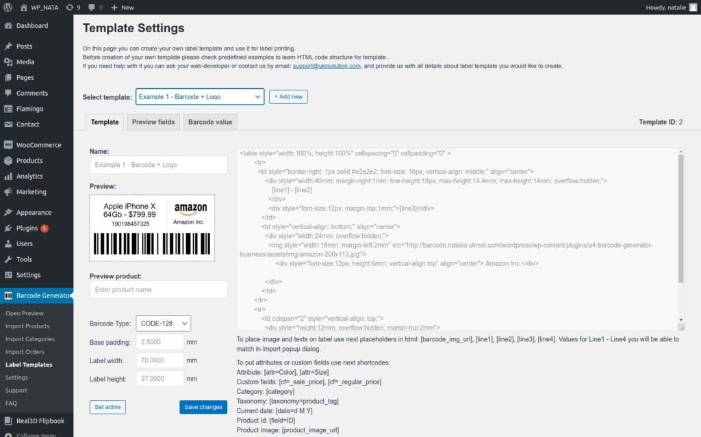 WooCommerce Barkod ve QR Kod Eklentileri