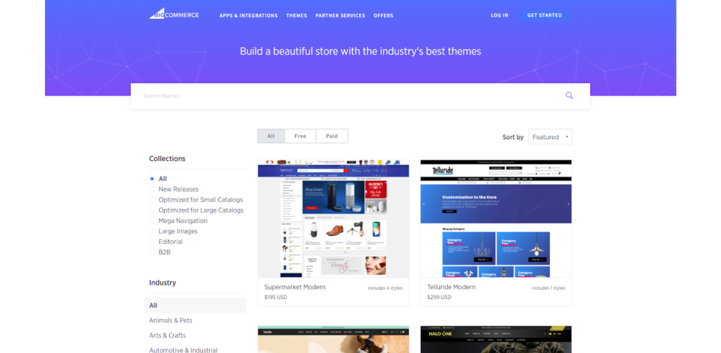 Темы BigCommerce.
