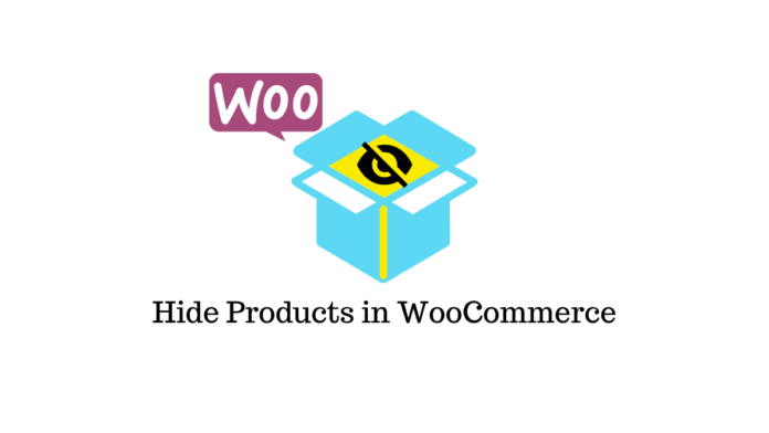 Hide products in WooCommerce.