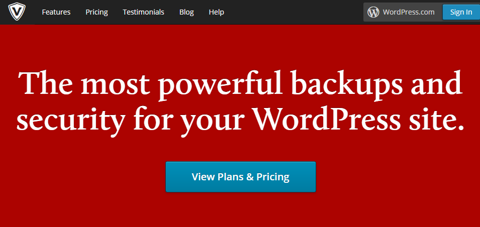 Backup do WordPress com VaultPress