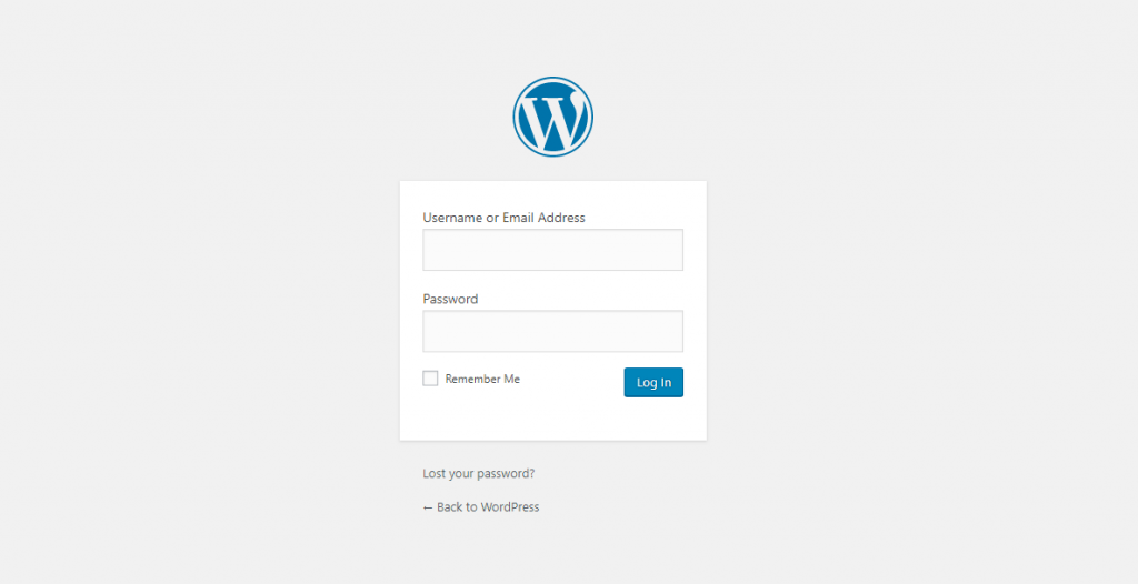 Administrador de WordPress