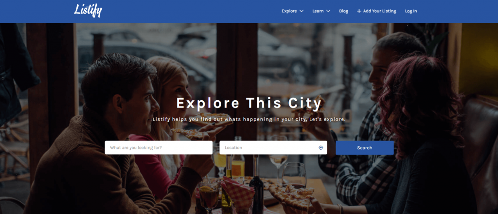 Listify WordPress Directory Theme