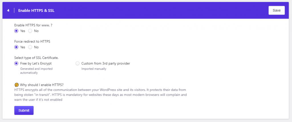 Certyfikat SSL Pressidium