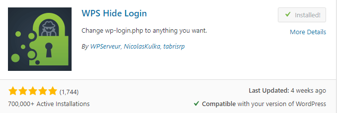 WPS Sembunyikan Login