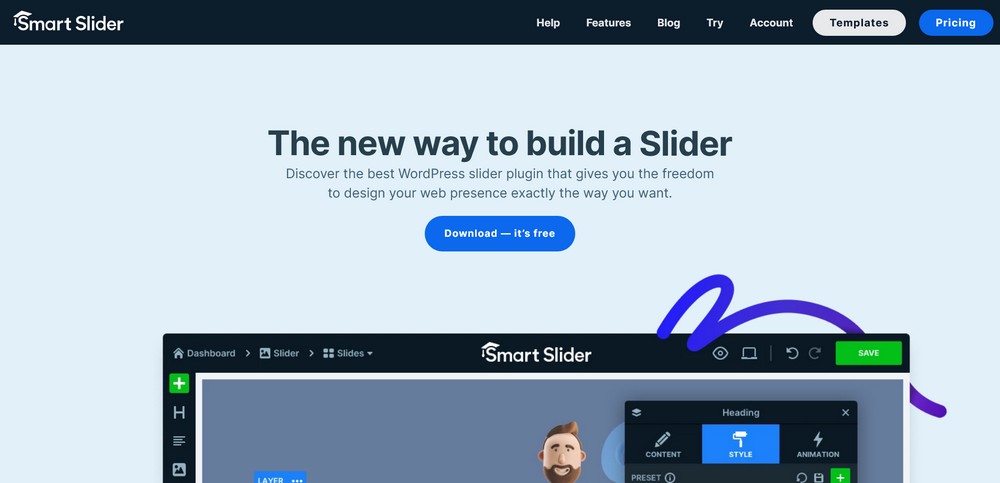 Plugin WordPress Smart Slider