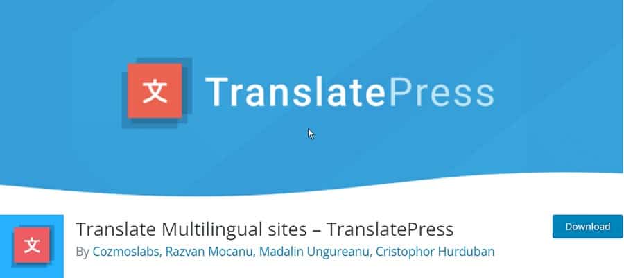 TranslatePress WordPress-Plugin