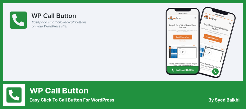 WP Call Button Plugin - Einfacher Click-to-Call-Button für WordPress