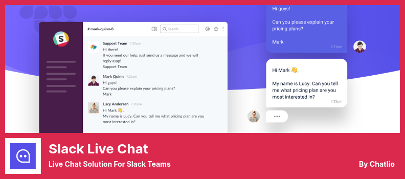 Slack Canlı Sohbet Eklentisi - Slack Ekipleri için Canlı Sohbet Çözümü