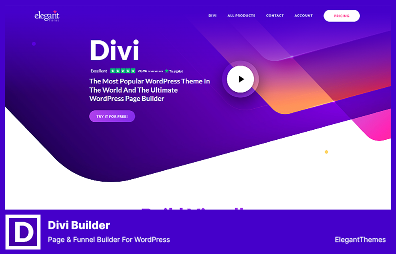 Divi Builder Plugin - Page & Funnel Builder für WordPress