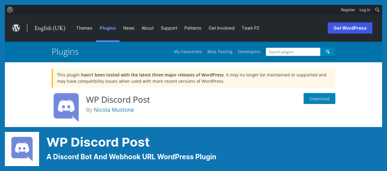 WP Discord Post Plugin – Ein Discord Bot und Webhook URL WordPress Plugin