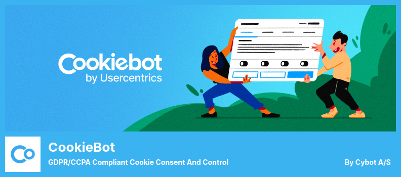 ปลั๊กอิน CookieBot - ความยินยอมและการควบคุมคุกกี้ที่สอดคล้องกับ GDPR/CCPA