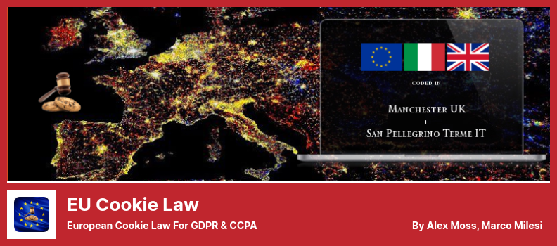 ปลั๊กอินกฎหมายคุกกี้ของสหภาพยุโรป - กฎหมายคุกกี้ของยุโรปสำหรับ GDPR & CCPA