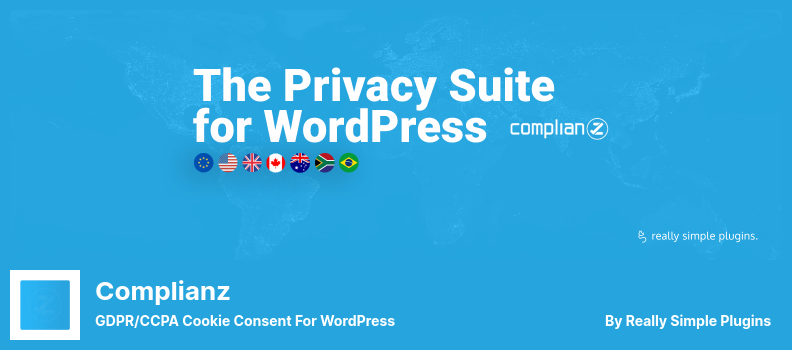 ปลั๊กอิน Complianz - ความยินยอมของคุกกี้ GDPR/CCPA สำหรับ WordPress