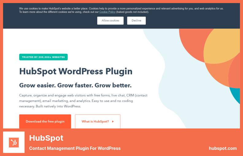 HubSpot 插件 - WordPress 的聯繫人管理插件