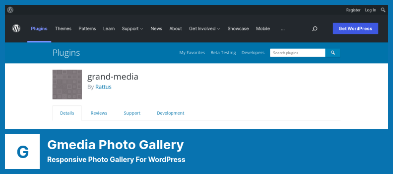 Plugin Gmedia Photo Gallery - Galerie foto receptivă pentru WordPress