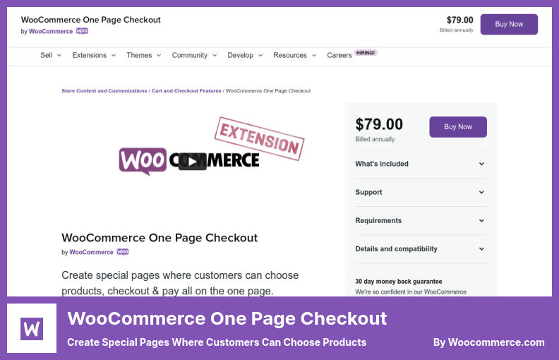 WooCommerce One Page Checkout Plugin - Creați pagini speciale unde clienții pot alege produsele