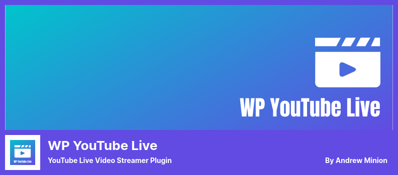 WP YouTube Live Plugin - Plugin YouTube Live Video Streamer