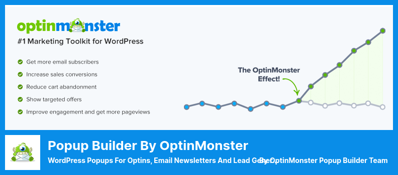 Popup Builder by OptinMonster Plugin - Popup-uri WordPress pentru Optins, buletine informative prin e-mail și generare de clienți potențiali