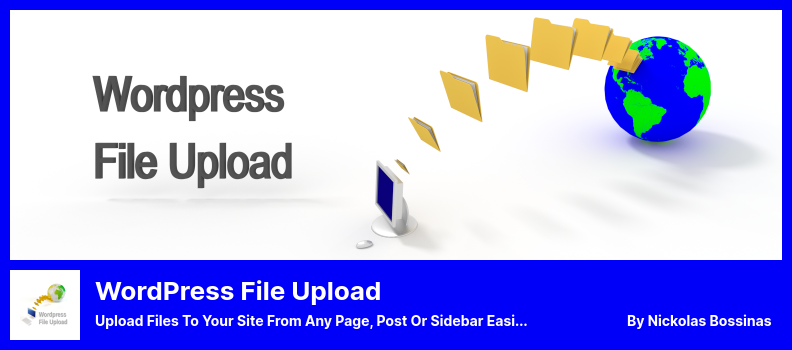 Plugin Unggah File WordPress - Unggah File ke Situs Anda Dari Halaman, Posting, atau Bilah Sisi Apa Pun dengan Mudah dan Aman