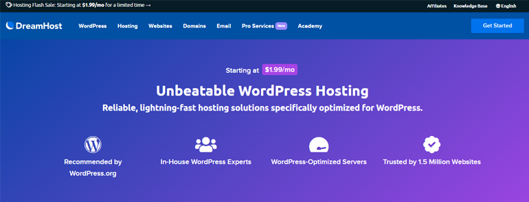 Dreamhost Hosting Service