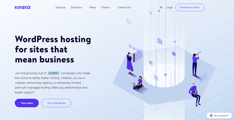 Hébergement WordPress Kinsta