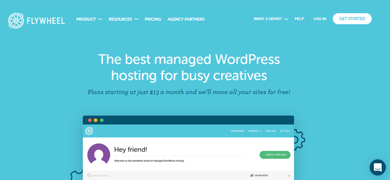 Hébergement WordPress Flywheel