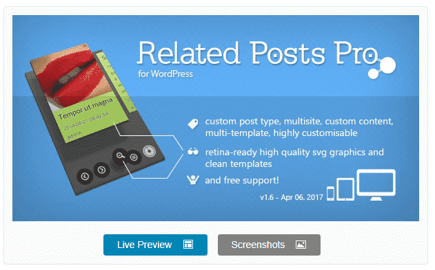 Posts Relacionados Pro para WordPress