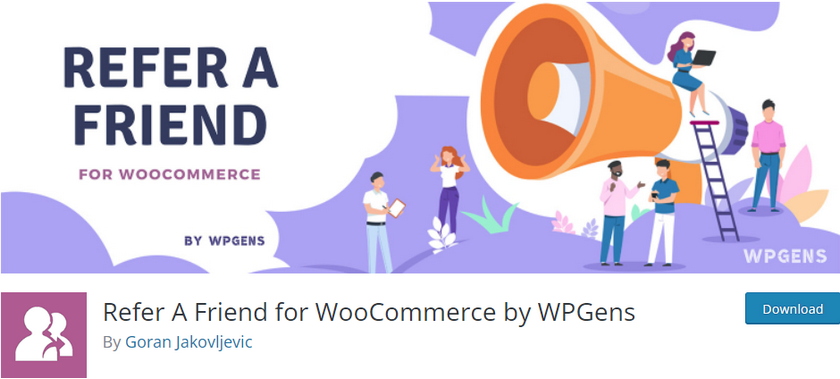 Wtyczki polecające woocommerce - poleć znajomemu wpgens