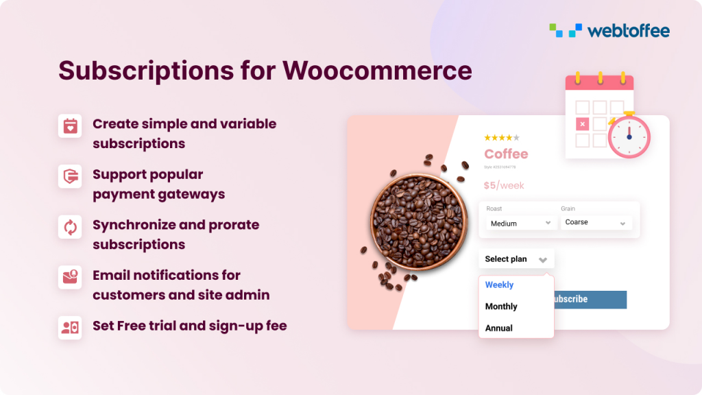 WebToffee'den WooCommerce Abonelikleri