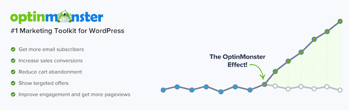 OptinMonster WordPress eklentisi.