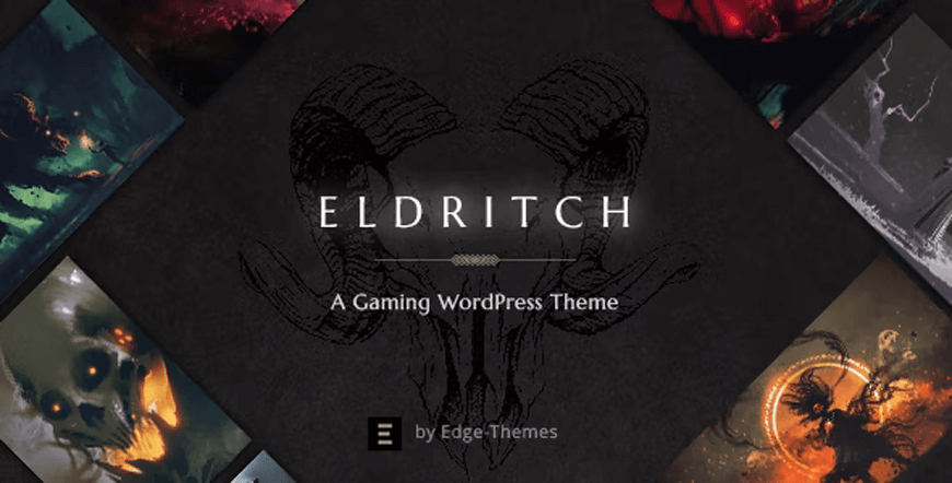 Eldritch - tema game WordPress