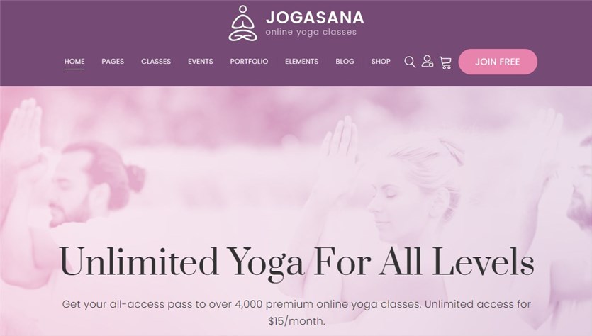 Jogasana-wp-theme